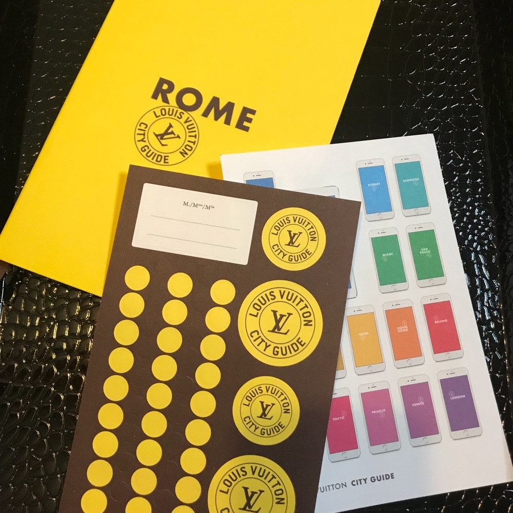 Louis Vuitton Rome City Guide, English Version